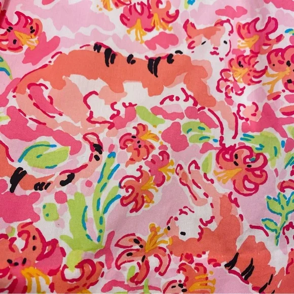 Lilly Pulitzer Call Me Kitty Ferra Dress Size 0 - Picture 10 of 10